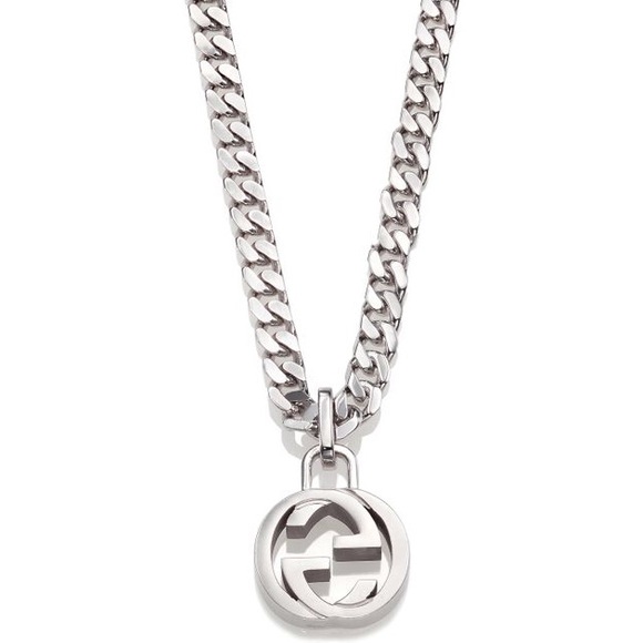 gucci silver chains for men